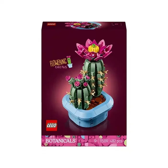 11509 Lego Botanicals Çiçekli Kaktüs 482 Parça +9 Yaş