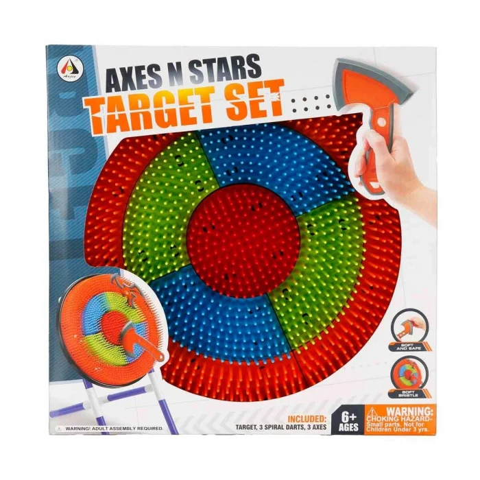 11912 Sun-aoj-dart Target Set Axes N Stars Ayaklı