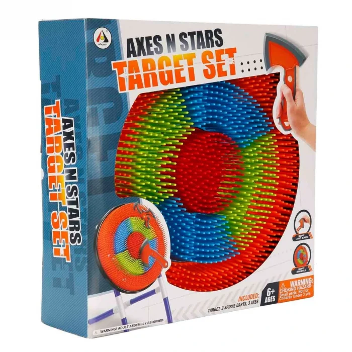 11912 Sun-aoj-dart Target Set Axes N Stars Ayaklı