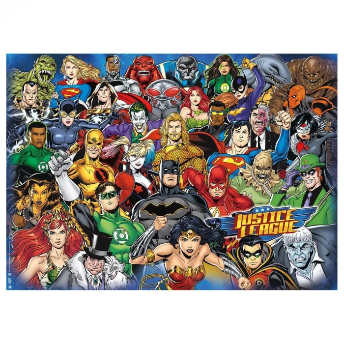 120005650 Dc Rekabet 1000 Parça Ravensburger Puzzle
