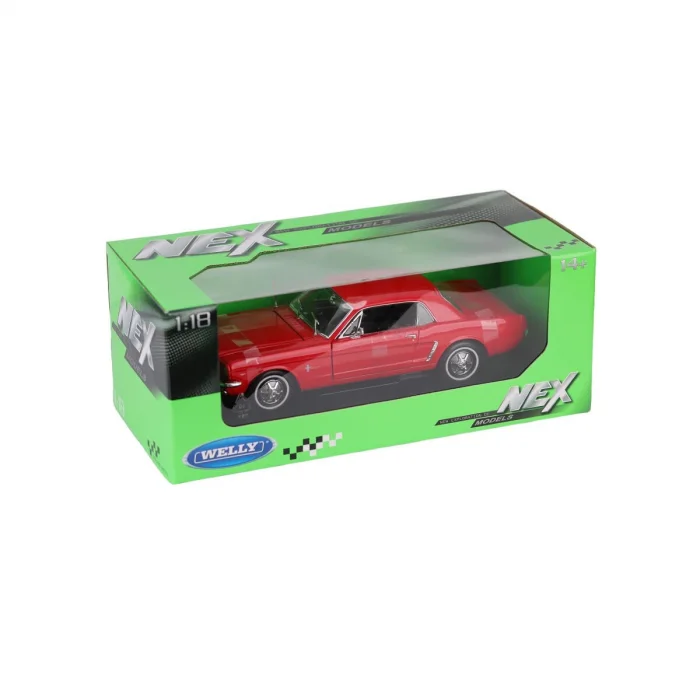 12519 Welly 1 18 1964 1 2 Ford Mustang Co