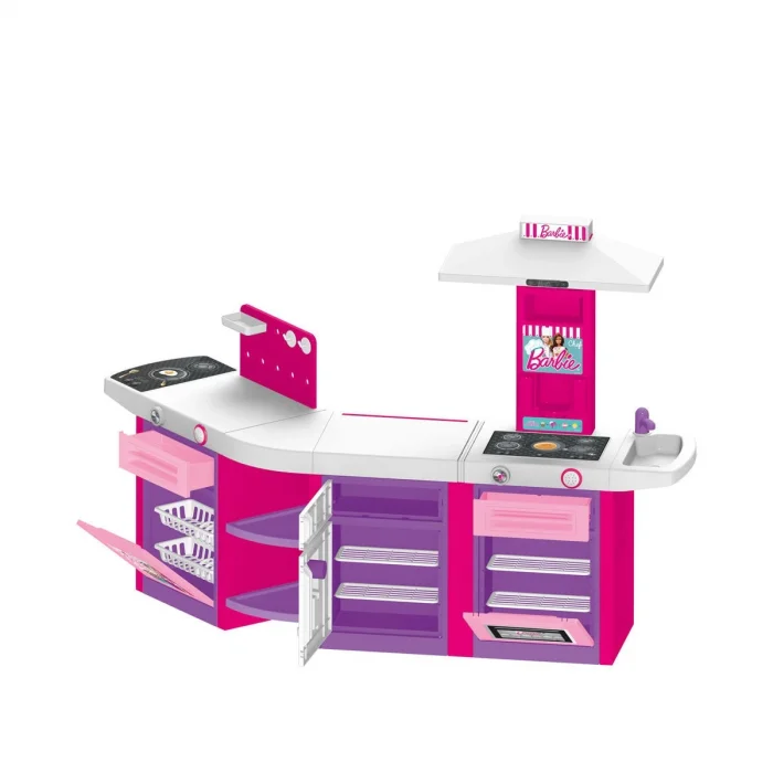 1614 Barbie Mutfak Seti 3 Lu