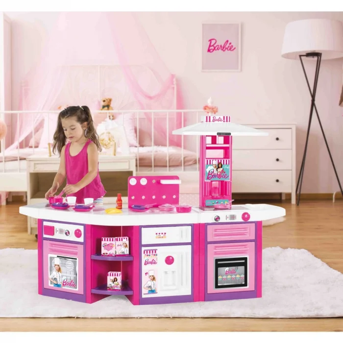 1614 Barbie Mutfak Seti 3 Lu