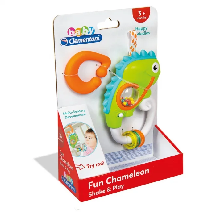 17332 Baby Clementoni - İnteraktif Bukalemun Oyuncak +6 Ay