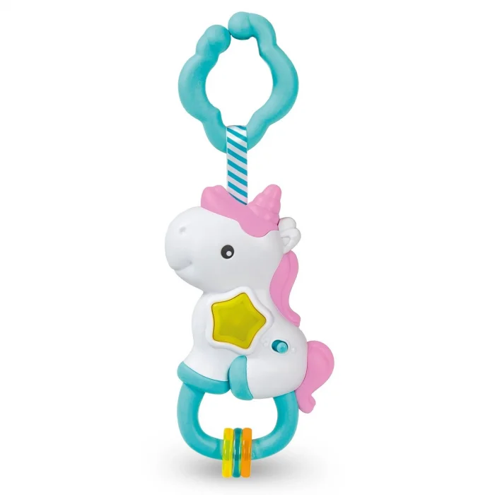 17333 Baby Clementoni - İnteraktif Unicorn Oyuncak +6 Ay
