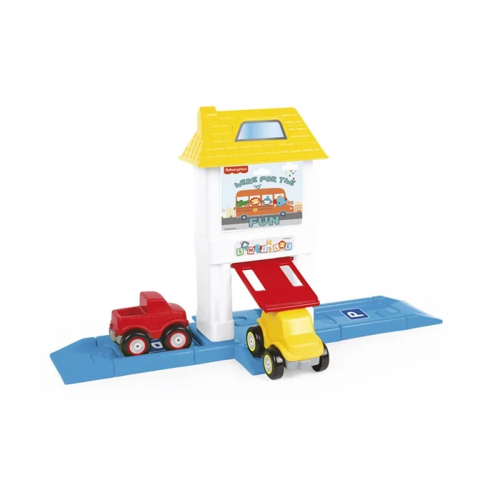 1824 Fısher Prıce Roadway Set With House - G