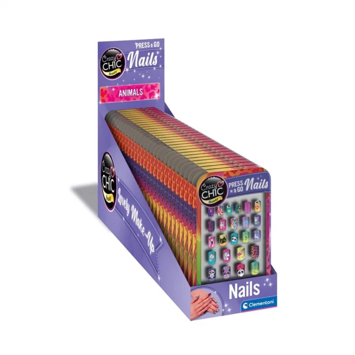 18897 Crazy Chic - Tak Ve Git Tırnaklar - Hayvanlar