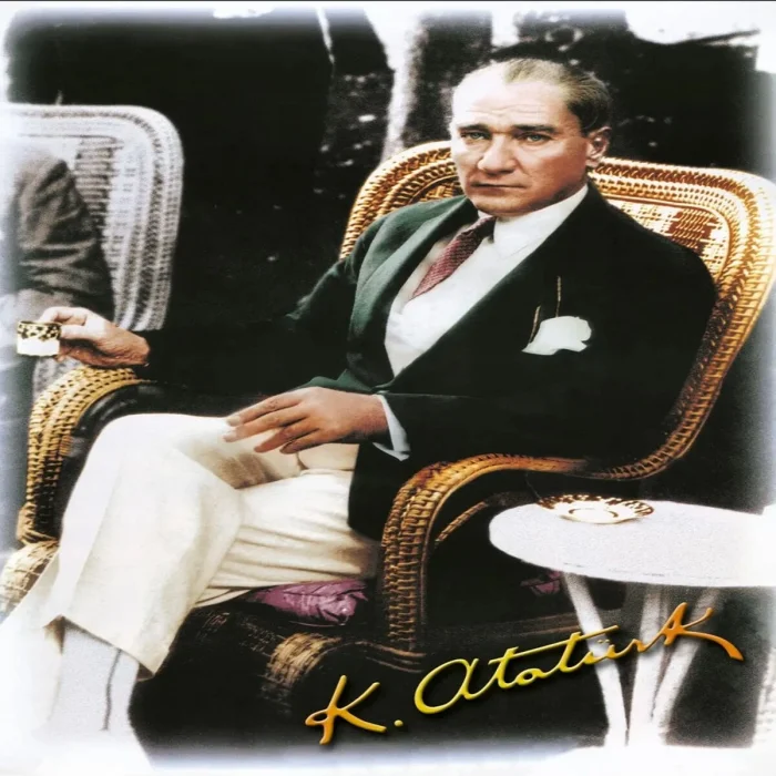 20060 Kahve İçen Atatürk 500 Parça Puzzle -ks Puzzle