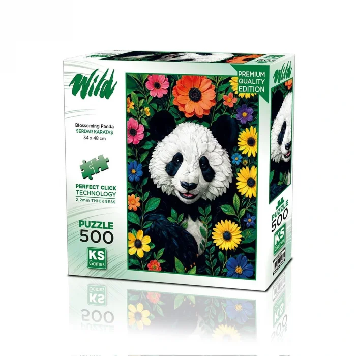 20088 Puzzle 500 Blossoming Panda