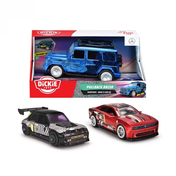 203742013 Pulback Racer 3-asst With Pull Back Steering Function Opening Do