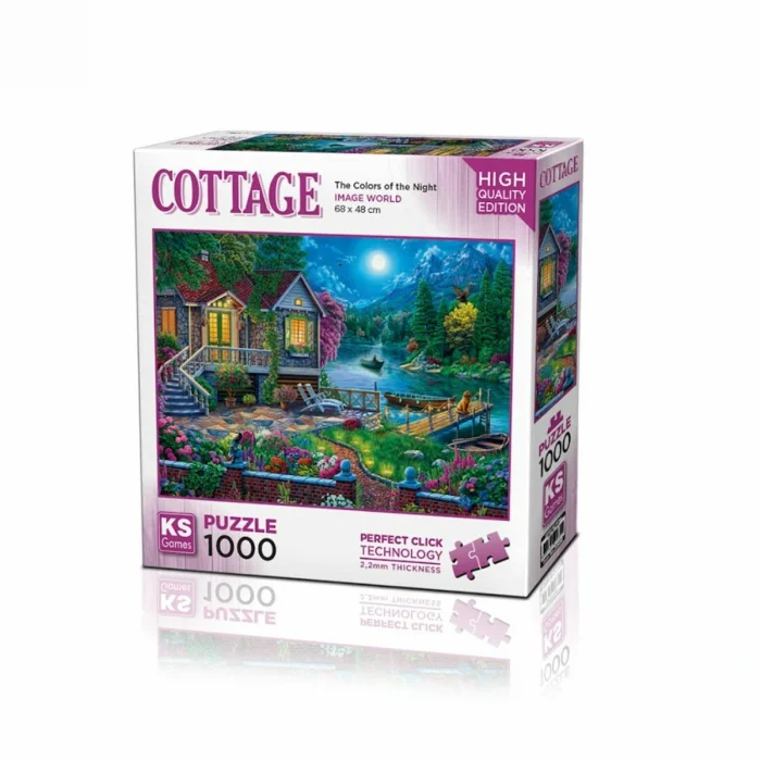 20680 Gecenin Renkleri 1000 Parça Puzzle -ks Puzzle