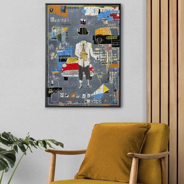 20684 Puzzle 1000 Gray Composition