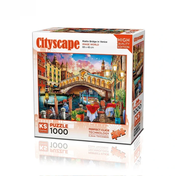20757 Puzzle 1000 Riatto Bridge İn Venice