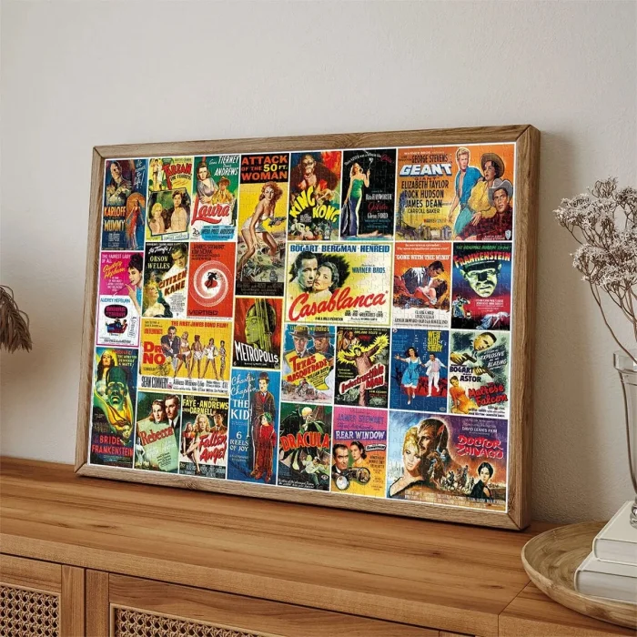 20759 Puzle 1000 Vintage Movie Posters