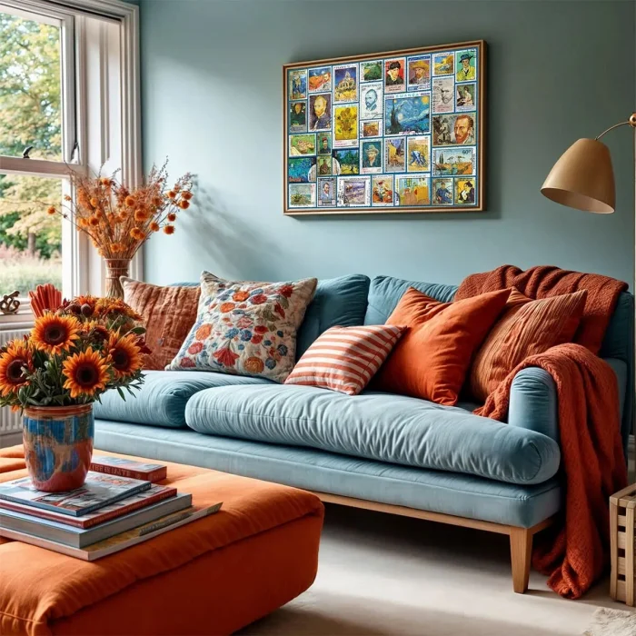 20760 Puzzle 1000 Pullar Postage Stamps