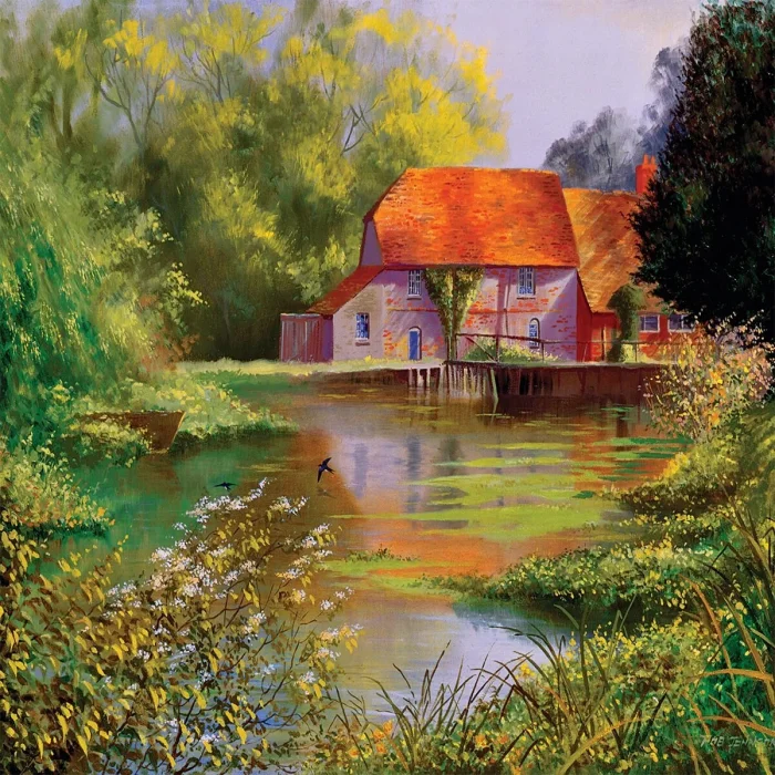 20776 Puzzle 1000 Hampshire Millpoll