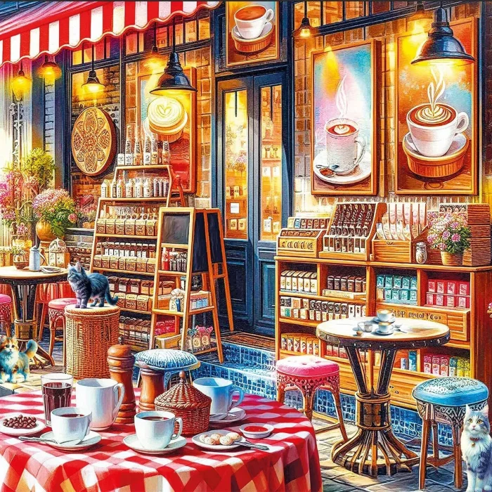 20809 Puzzle 1000 Kahve Coffee Store