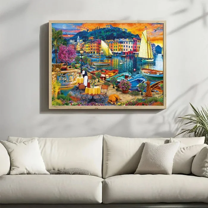 20812 Puzzle 1000 Evening İn Portofino