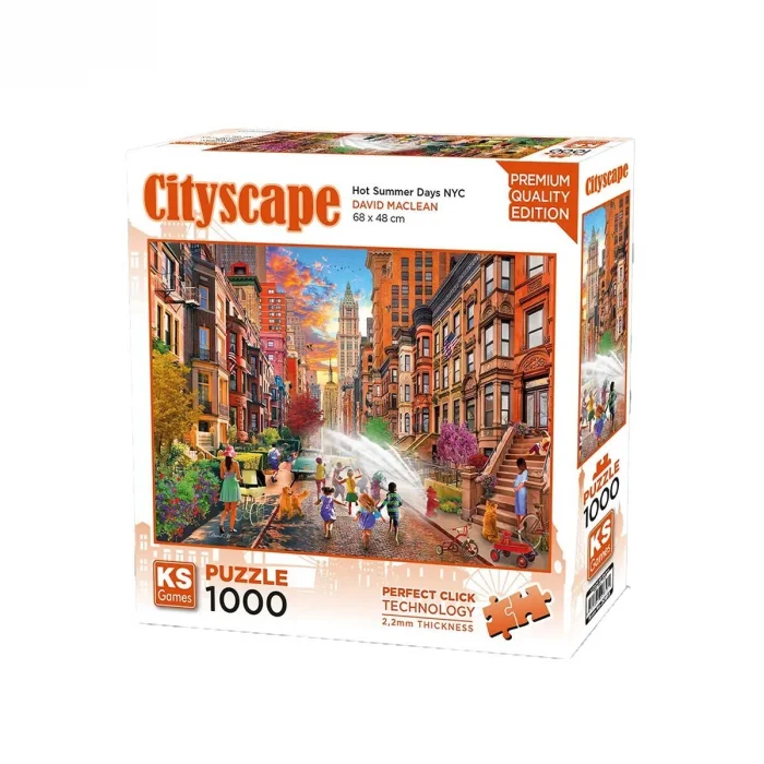 20813 Puzzle 1000 Hot Summer Days Nyc