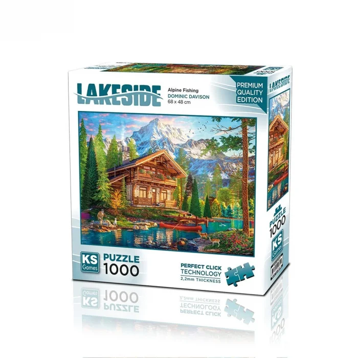 20815 Puzzle 1000 Alpine Fishing