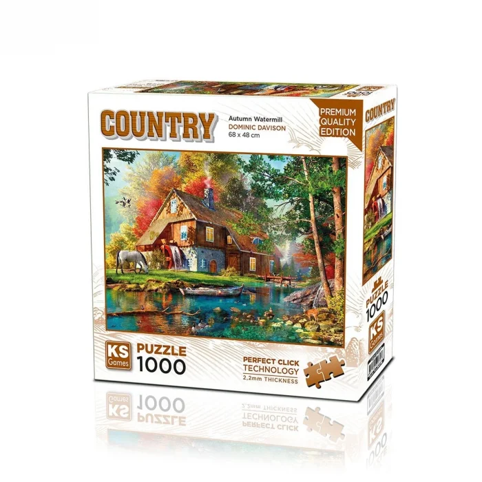 20816 Puzzle 1000 Autumn Watermill