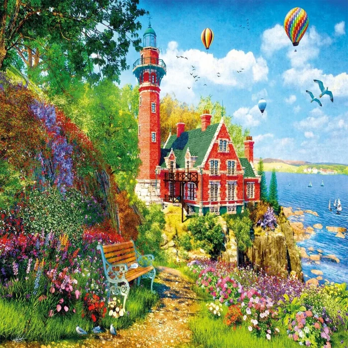 20817 Puzzle 1000 Country Coast Lighthouse