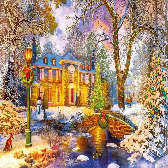 20819 Puzzle 1000 The Festive Mansion