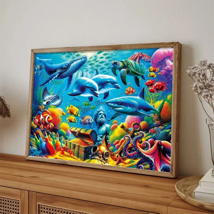 20825 Puzzle 1000 Treasure Under The Sea