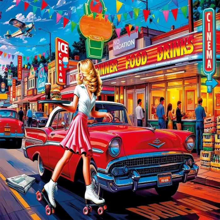 20838 Puzzle 1000 A Sparkling American Dream