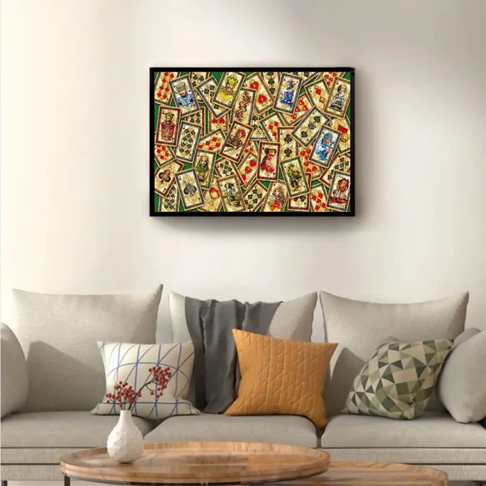 20845  Puzzle 1000 Fantasy Playing Cards