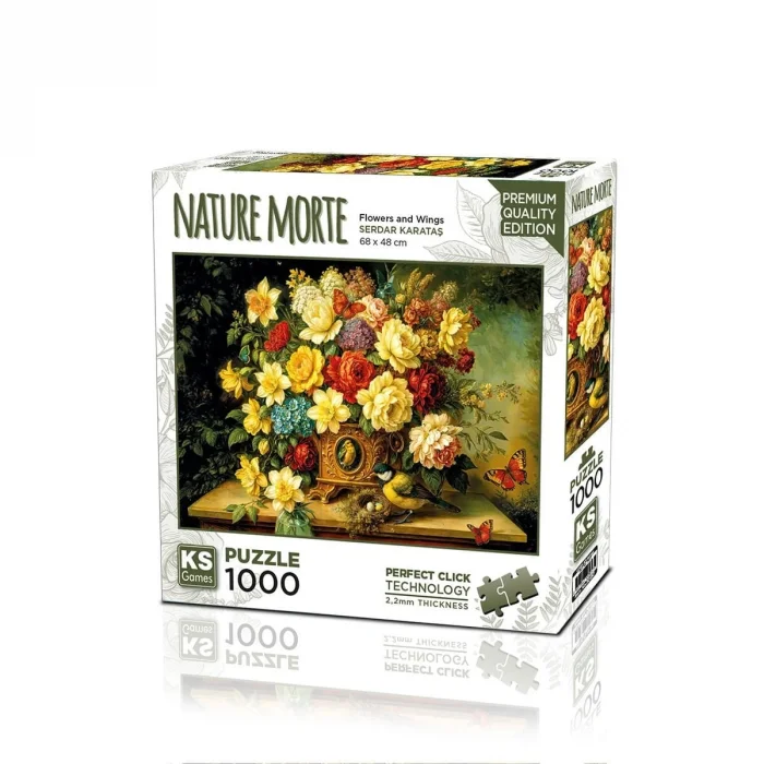20857 Puzzle 1000 Flowers And Wings