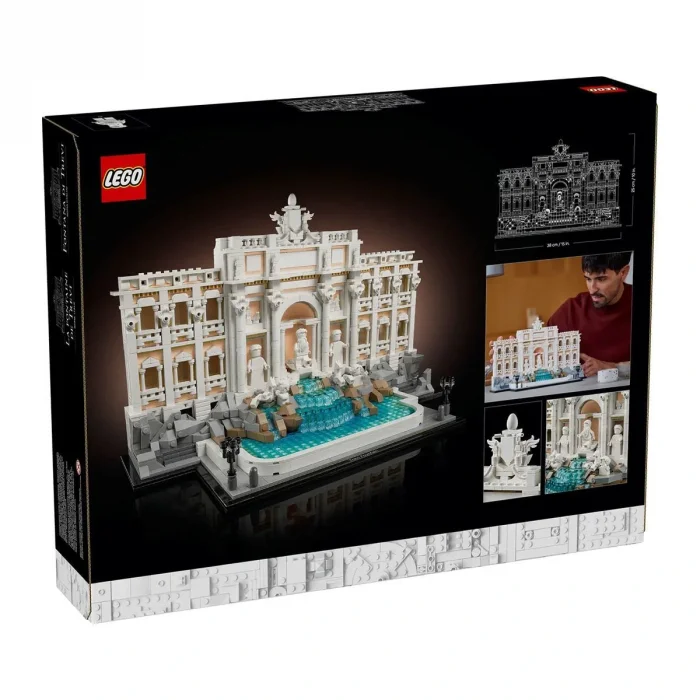 21062 Lego Architecture - Trevi Çeşmesi 1880 Parça +18 Yaş
