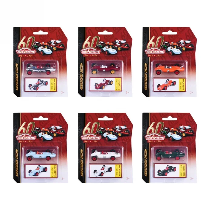 212054103 Majorette Anniversary Edition First Ever 6-asst