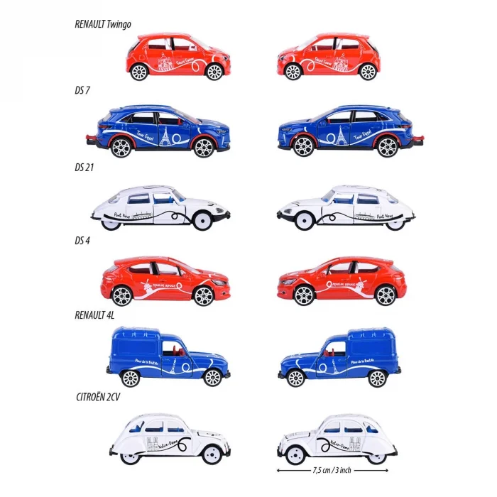 212055011 Majorette French Touch Premium Arabalar