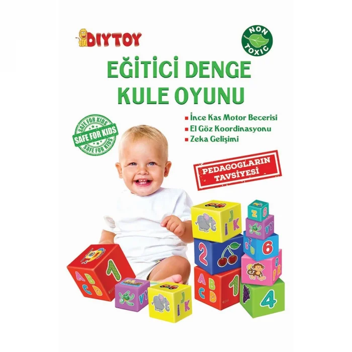 2137 Eğitici Denge Kule Oyunu