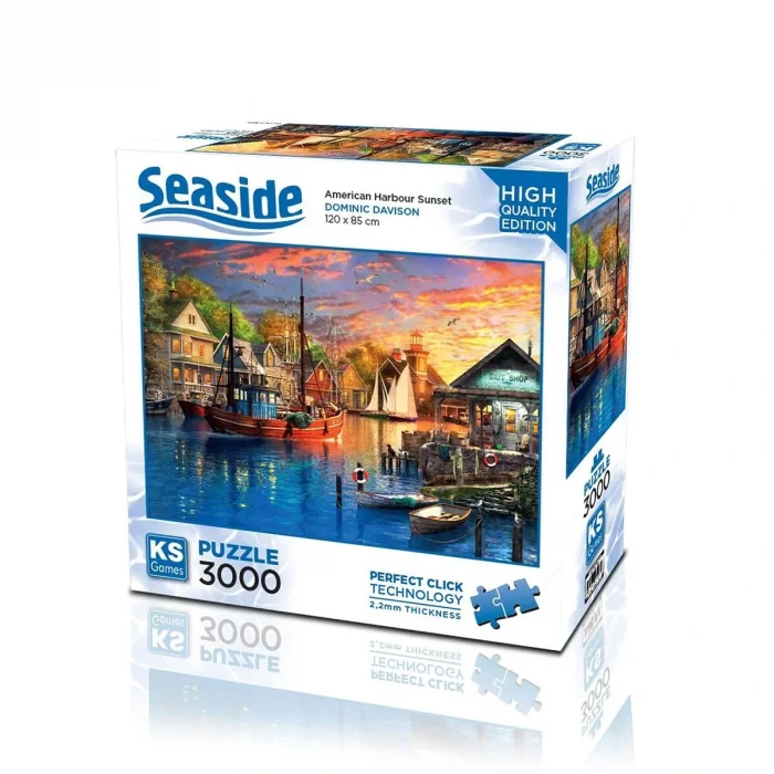 23023 Puzzle 3000 American Harbour Sunset