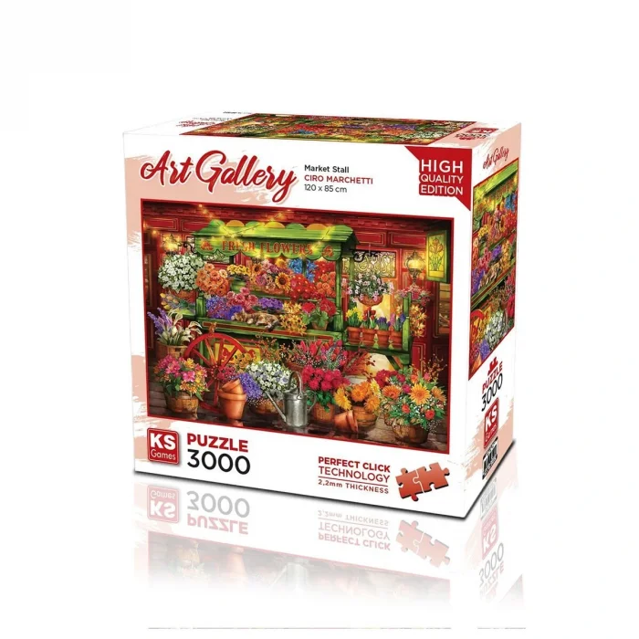 23026 Puzzle 3000 Market Stall