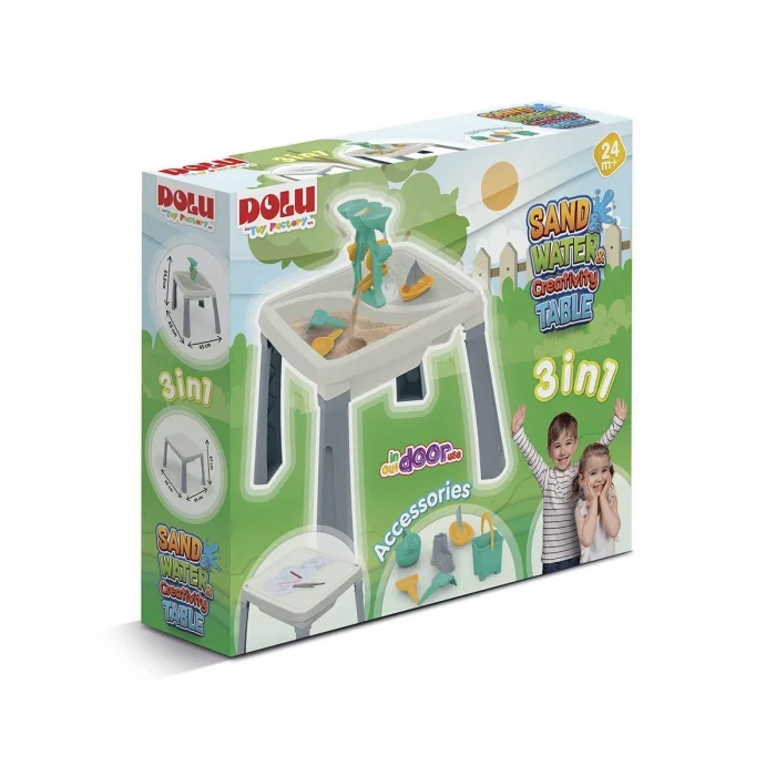 2677 Su Kum Yaratıcılık Masası -dolu