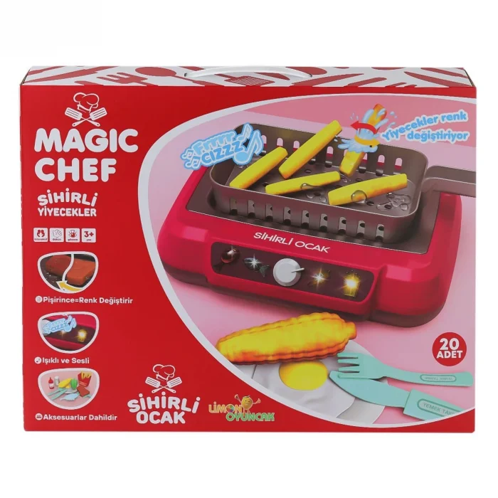 2a550 Magic Chef Barbekü Ocak Seti -limon Oyuncak