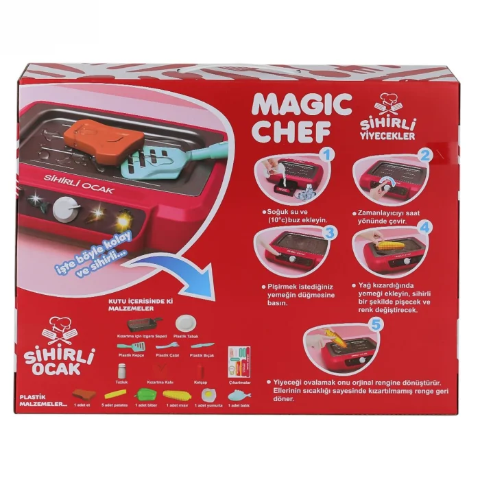 2a550 Magic Chef Barbekü Ocak Seti -limon Oyuncak