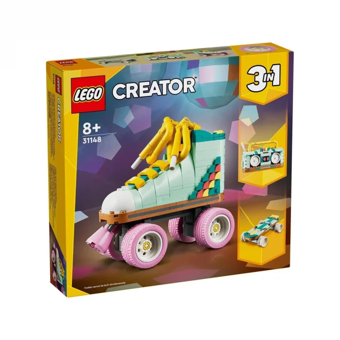 31148 Lego Creator 3ü1 Arada Retro Paten 342 Parça +8 Yaş