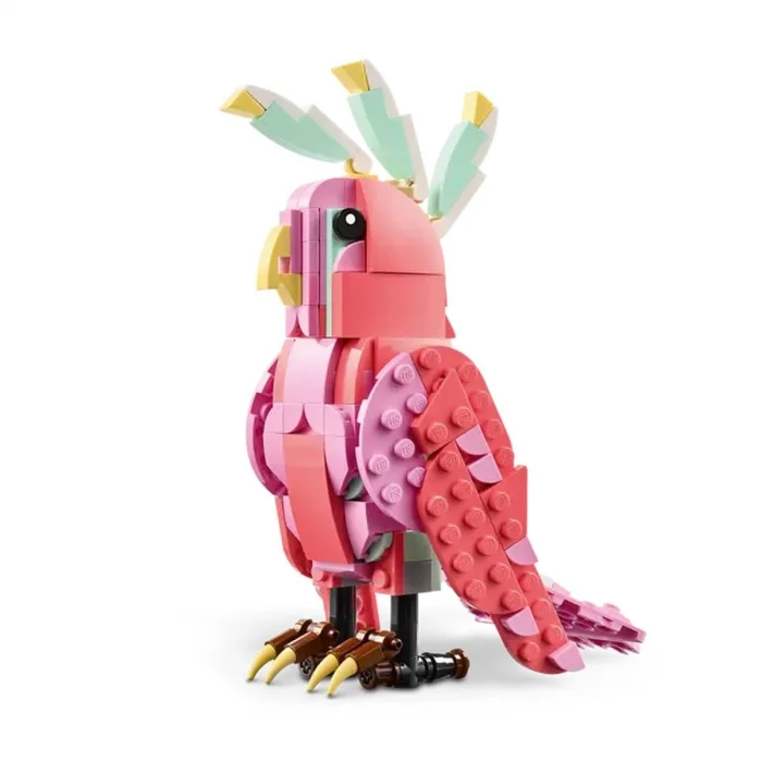31170 Lego Creator 3ü1 Arada Vahşi Hayvanlar:pembe Flamingo 288 Parça +8 Yaş