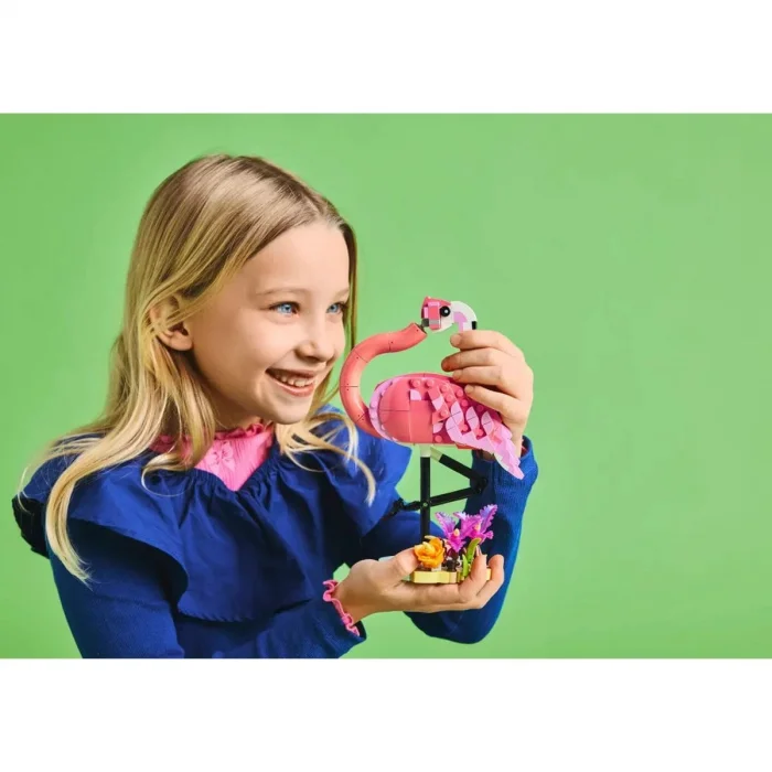 31170 Lego Creator 3ü1 Arada Vahşi Hayvanlar:pembe Flamingo 288 Parça +8 Yaş