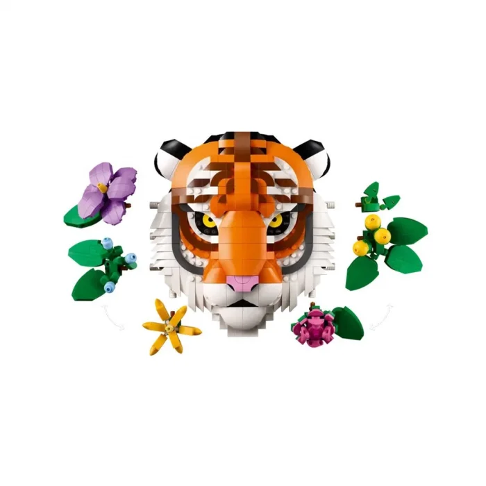 31217 Lego Fauna Koleksiyonu Kaplan - Tiger 744 Parça +18 Yaş