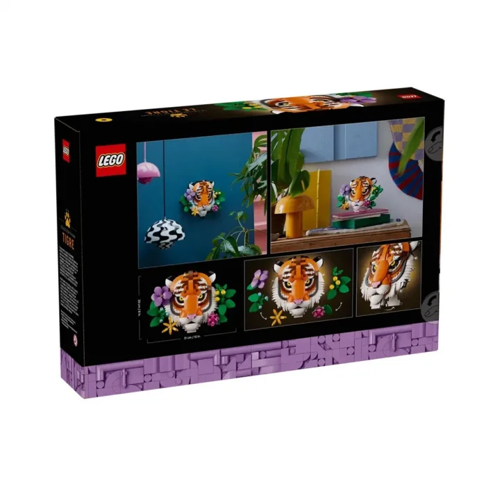 31217 Lego Fauna Koleksiyonu Kaplan - Tiger 744 Parça +18 Yaş