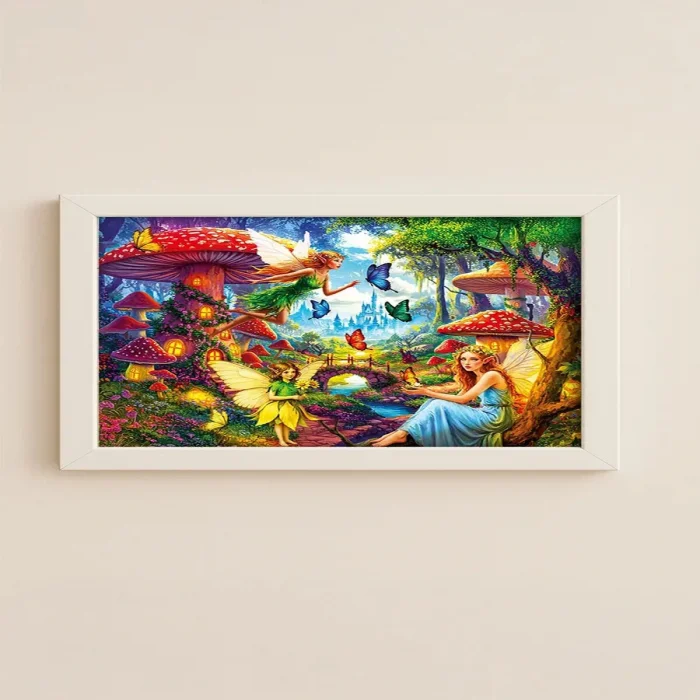 31502 Faıry Tale Mushrooms 100 Parça Puzzle