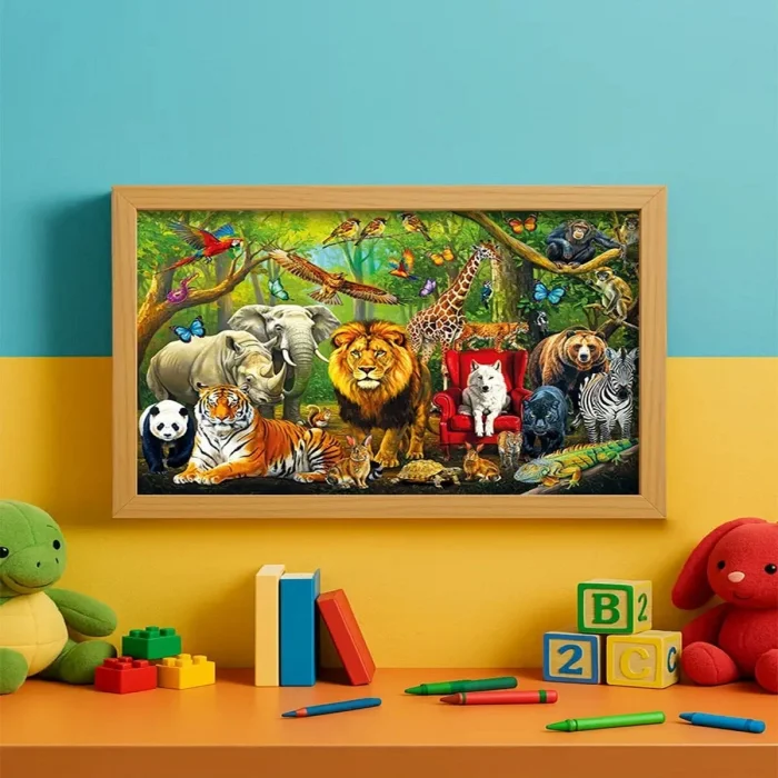 31504 Forest Anımals 100 Parça Puzzle
