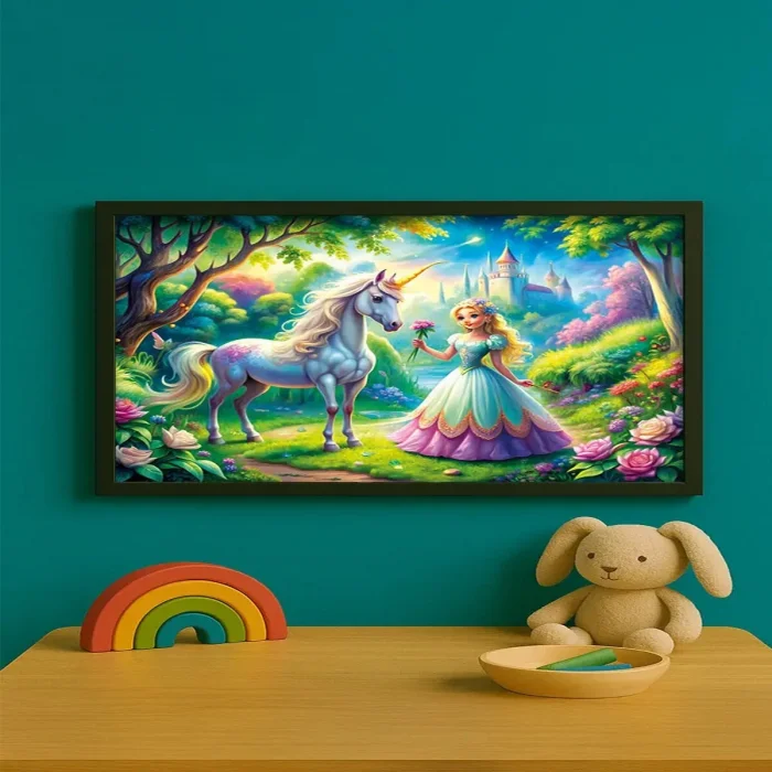 31755 Prınces Unıcorn 50 Parça Puzzle