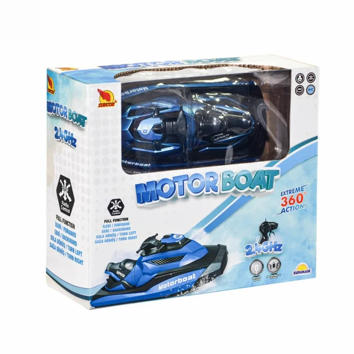 3328 Kumandalı Işıklı Motorboat 2.4ghz -sunman