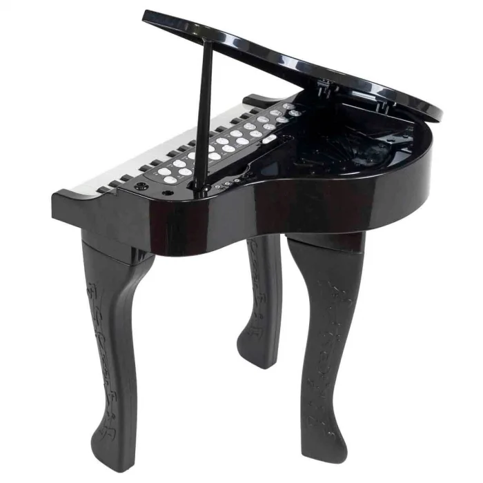 33546 Sun-bnt-piyano Elektronik Mikrofonlu Tabureli Işıklı